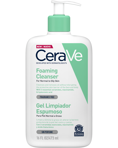 CERAVE - LIMPIADOR FACIAL - FOAMING CLEANSER