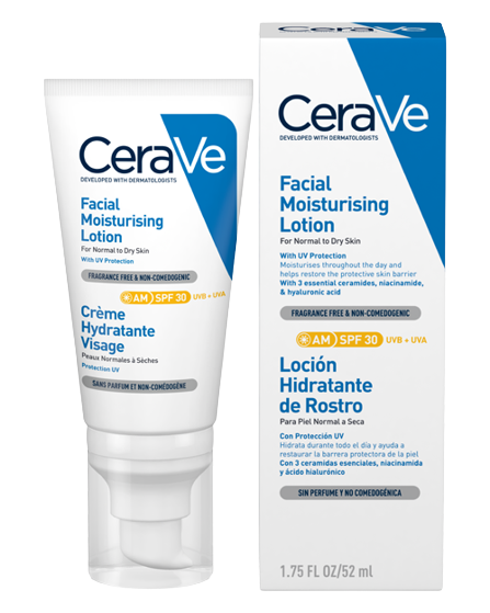Cerave facial discount am moisturizing lotion